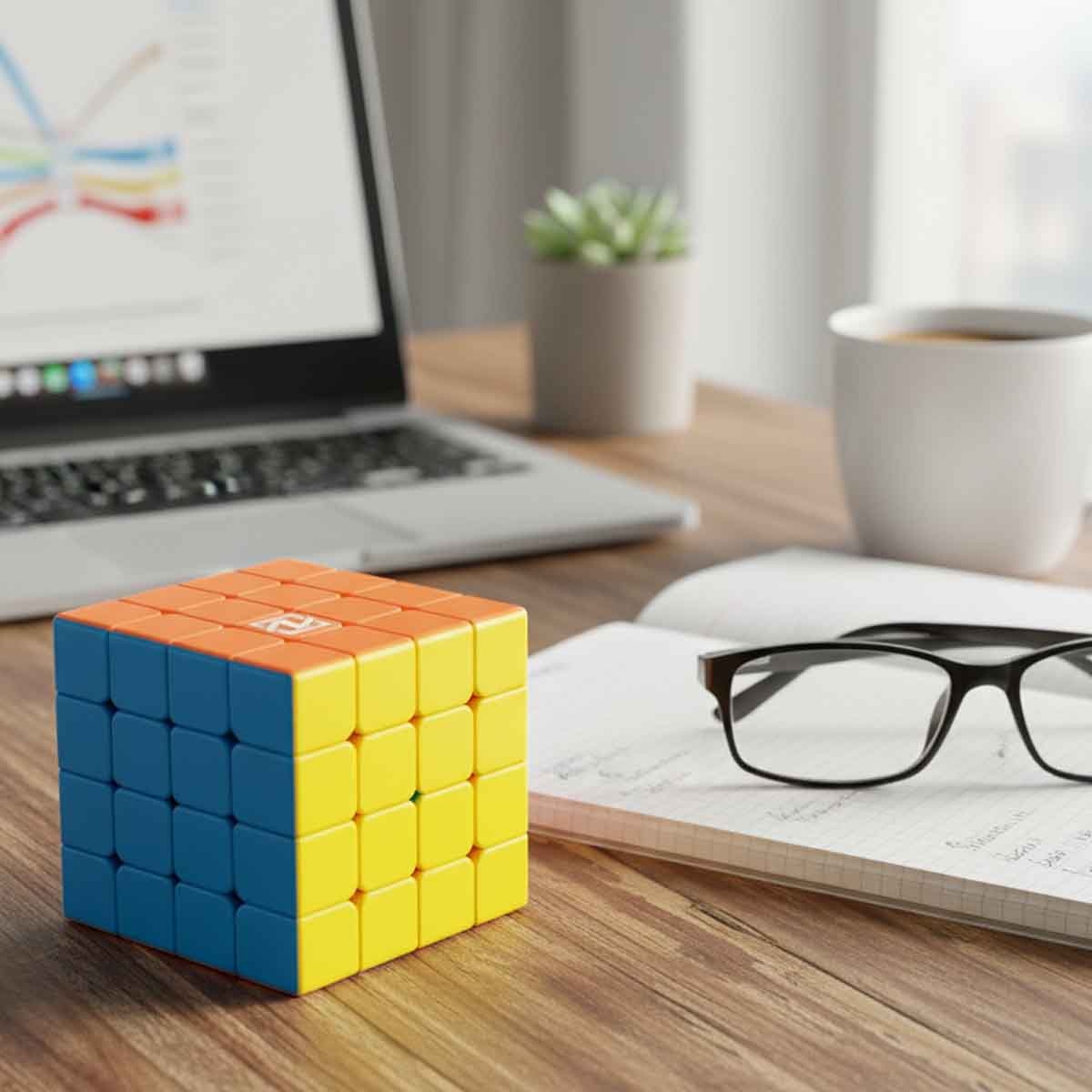 نكسيوب مكعب كلاسيكي قابل للتكديس 4×4 سعة 12 لتر للجنسين، عمر 8-10 سنوات