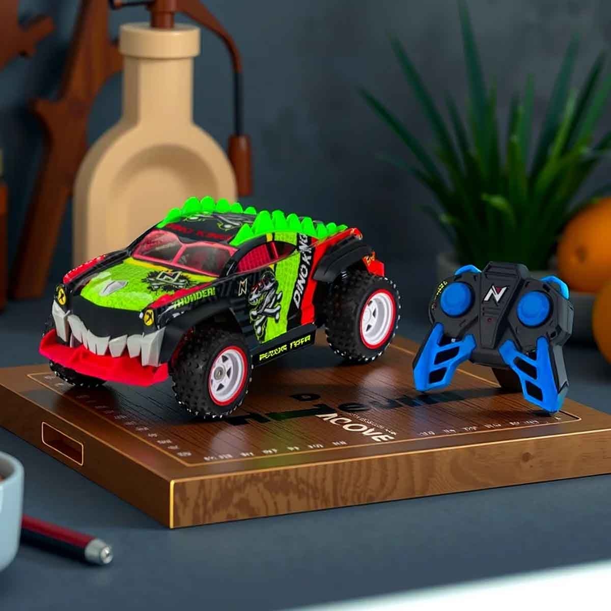 نيكاو شاحنة دينو بتحكم عن بعد متنوعة للأولاد من عمر 5-7 سنوات