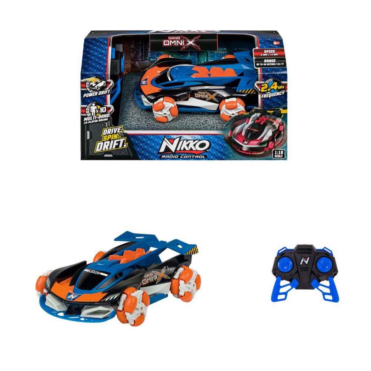 Nikko Remote Control Nano Omni X Assorted Vehicle Boys, 5-7 Years