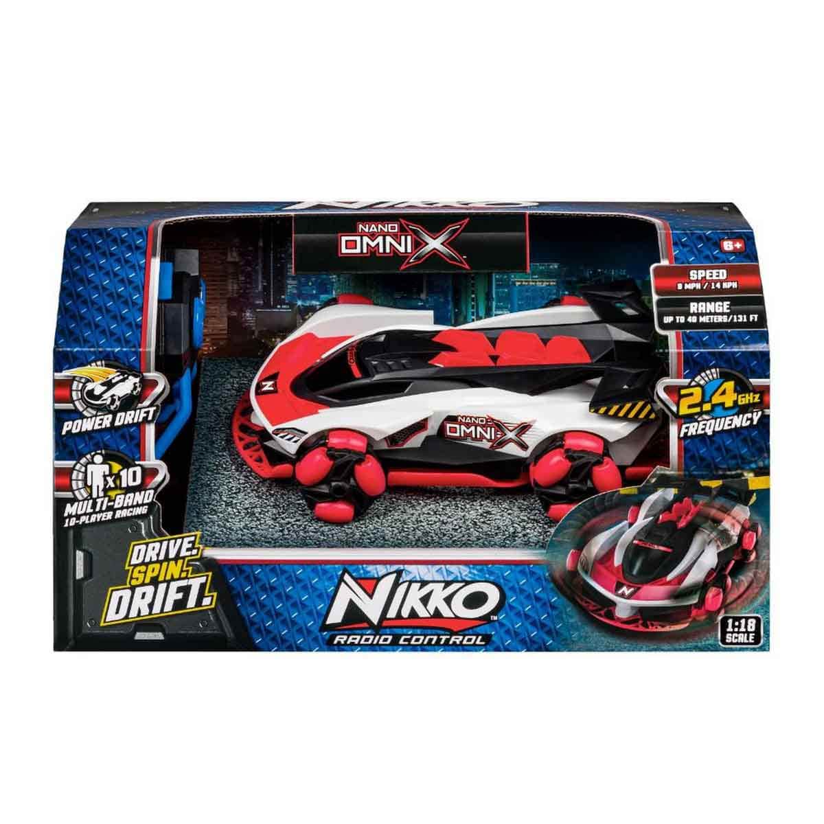 Nikko Remote Control Nano Omni X Assorted Vehicle Boys, 5-7 Years