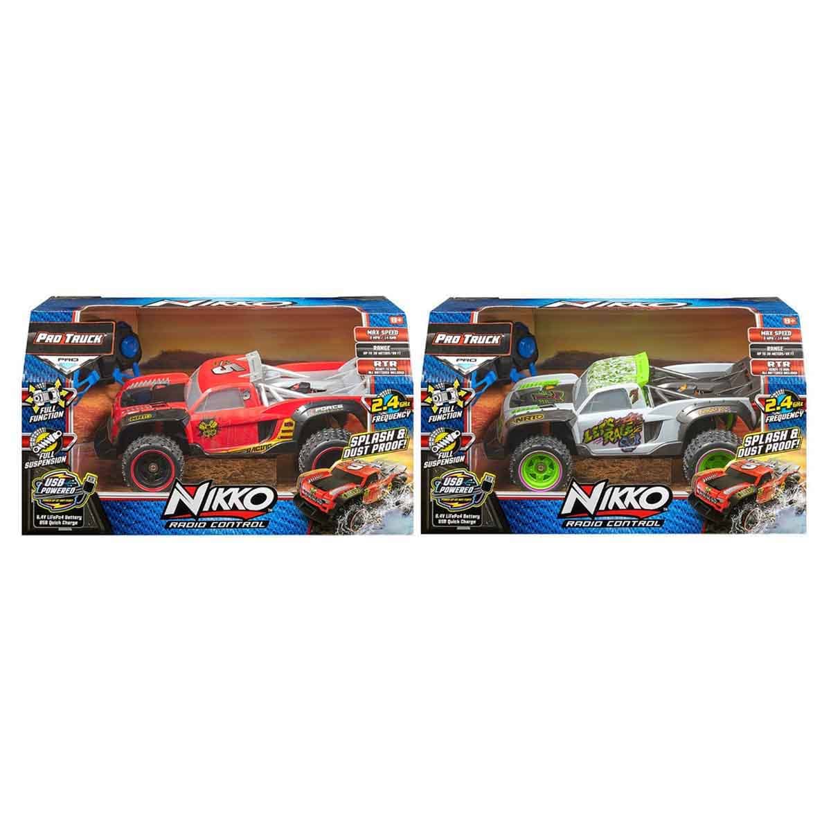 Nikko 12" Remote Control Assorted Pro Truck Boys, 5-7 Years