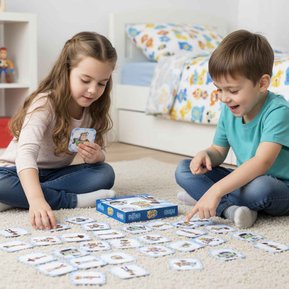 Disney & Pixar Toy Story 54-Cards Memory Game Unisex, 5-7 Years