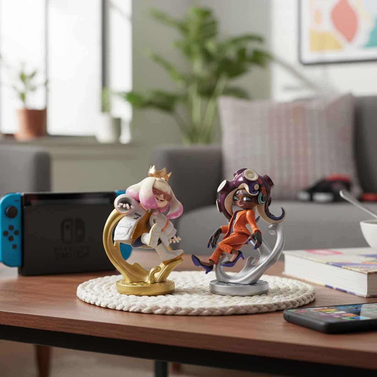 Nintendo Amiibo Pearl & Marina Action Figure Set