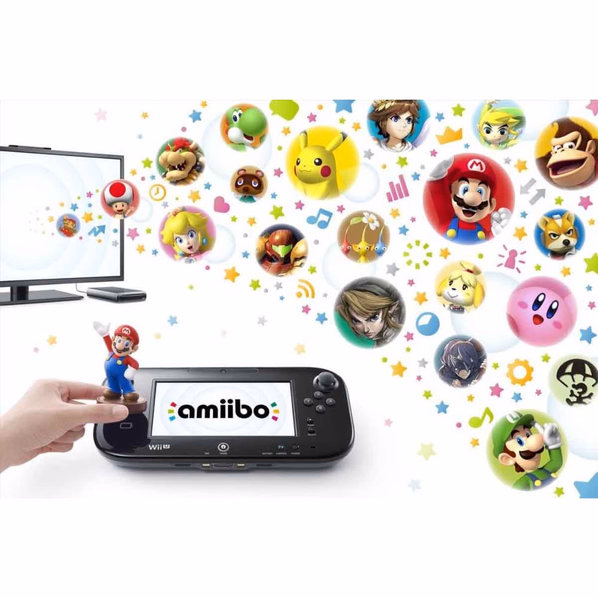 Nintendo Amiibo Super Mario Peach Action Figure