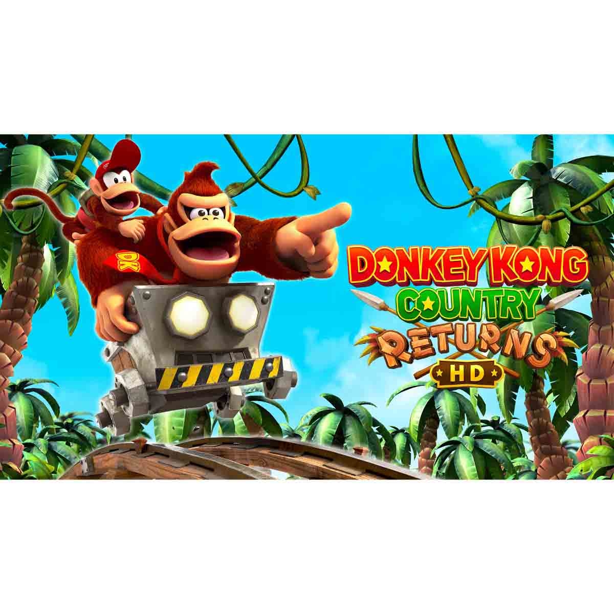 Nintendo Donkey Kong Country Returns HD (KSA Version) Video Game for Nintendo Switch