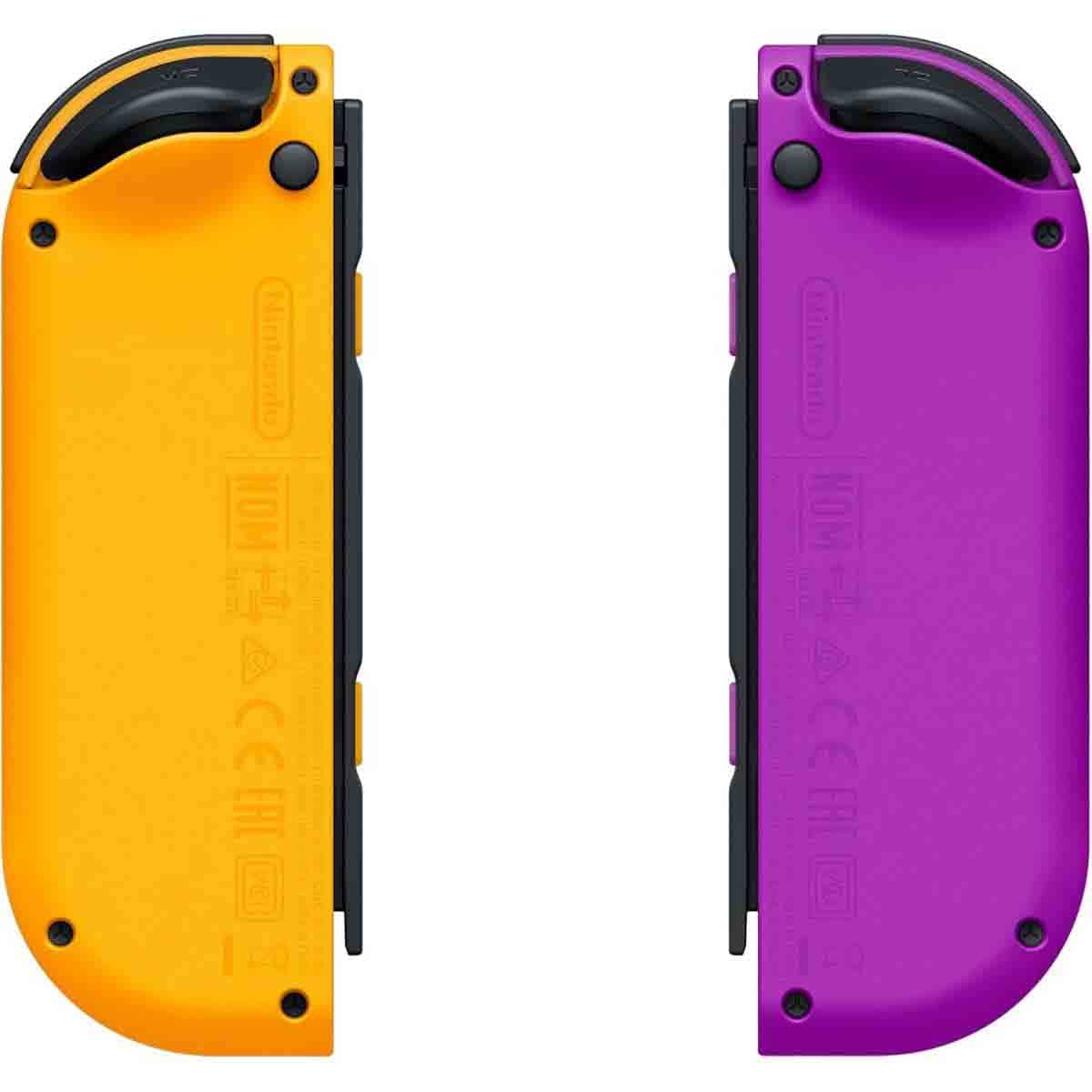 Nintendo Neon Purple Joy-Con (L) & Neon Orange Joy-Con (R) Controller Set