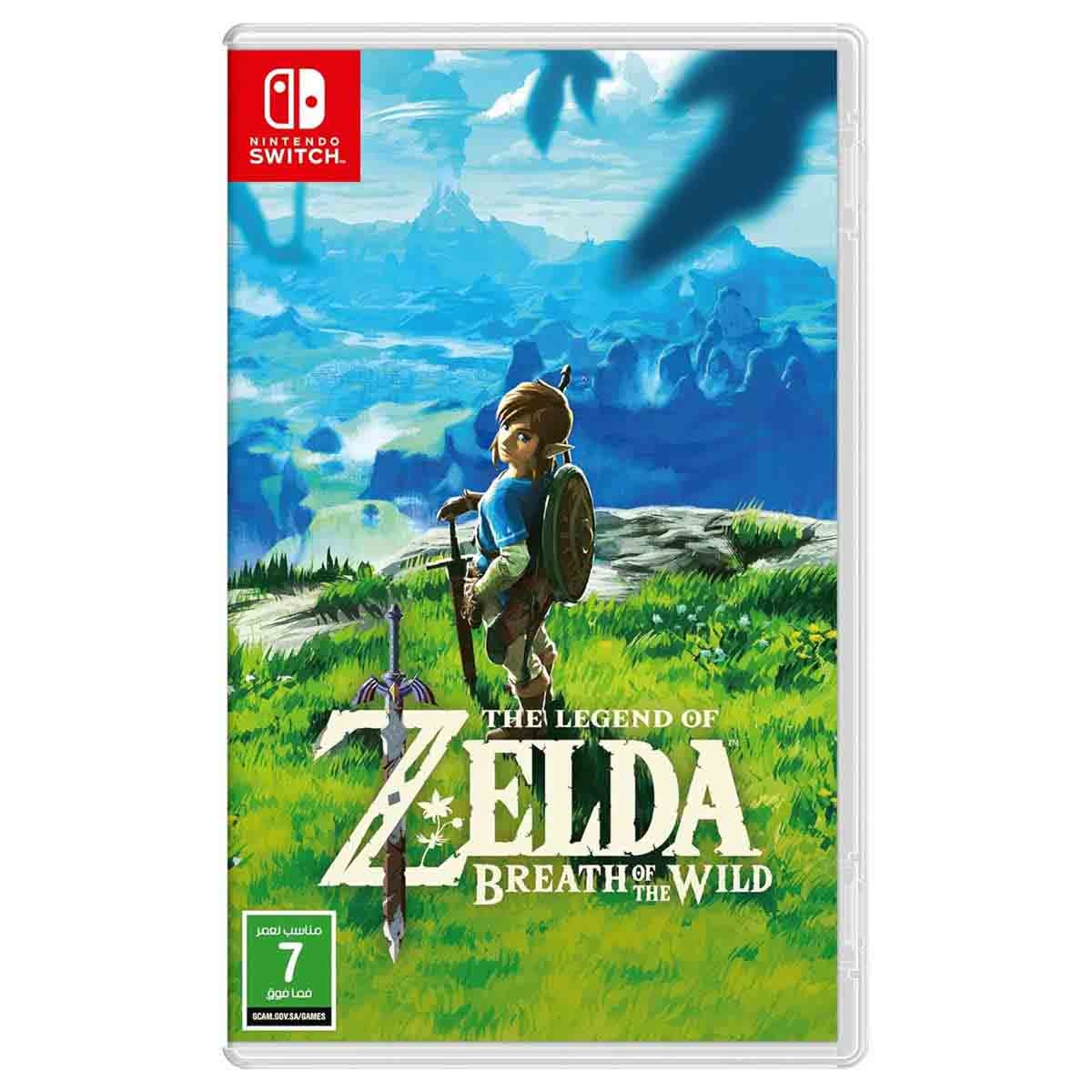 Nintendo Legend Of Zelda Breath Of The Wild (KSA Version) Video Game for Nintendo Switch