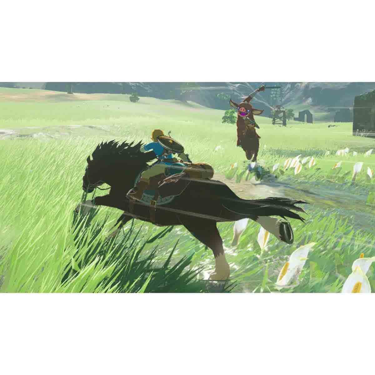Nintendo Legend Of Zelda Breath Of The Wild (KSA Version) Video Game for Nintendo Switch