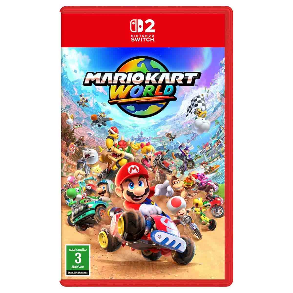 نينتندو لعبة عالم ماريو كارت إصدار السعودية نينتندو سويتش 2