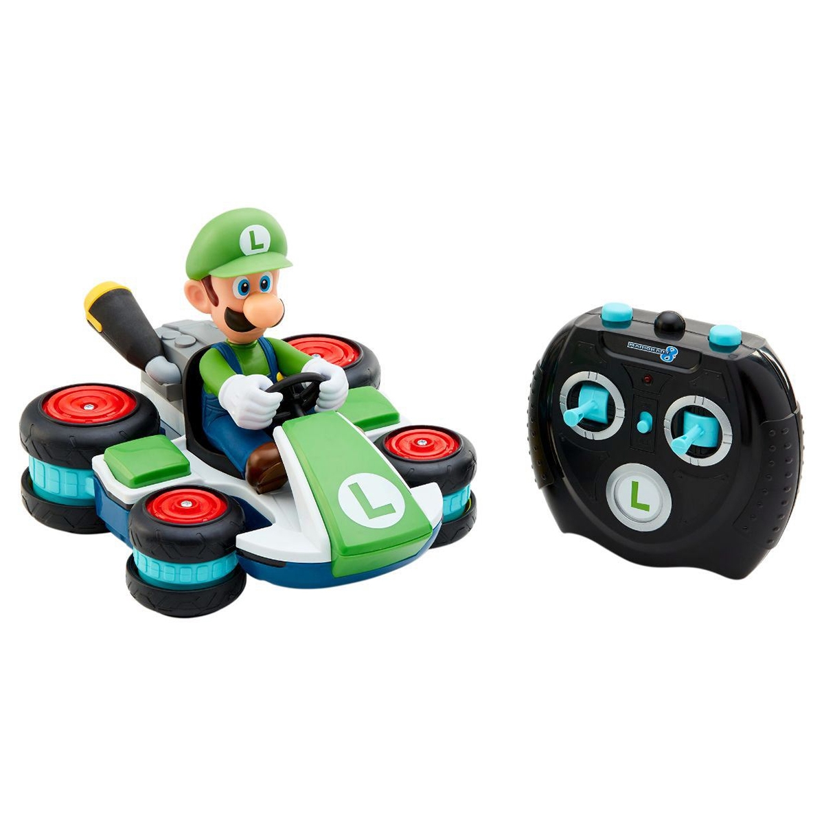 Nintendo Mini Remote Control Luigi Racer Kart Unisex, 5-7 Years
