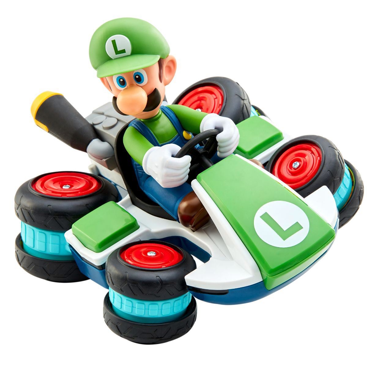 Nintendo Mini Remote Control Luigi Racer Kart Unisex, 5-7 Years