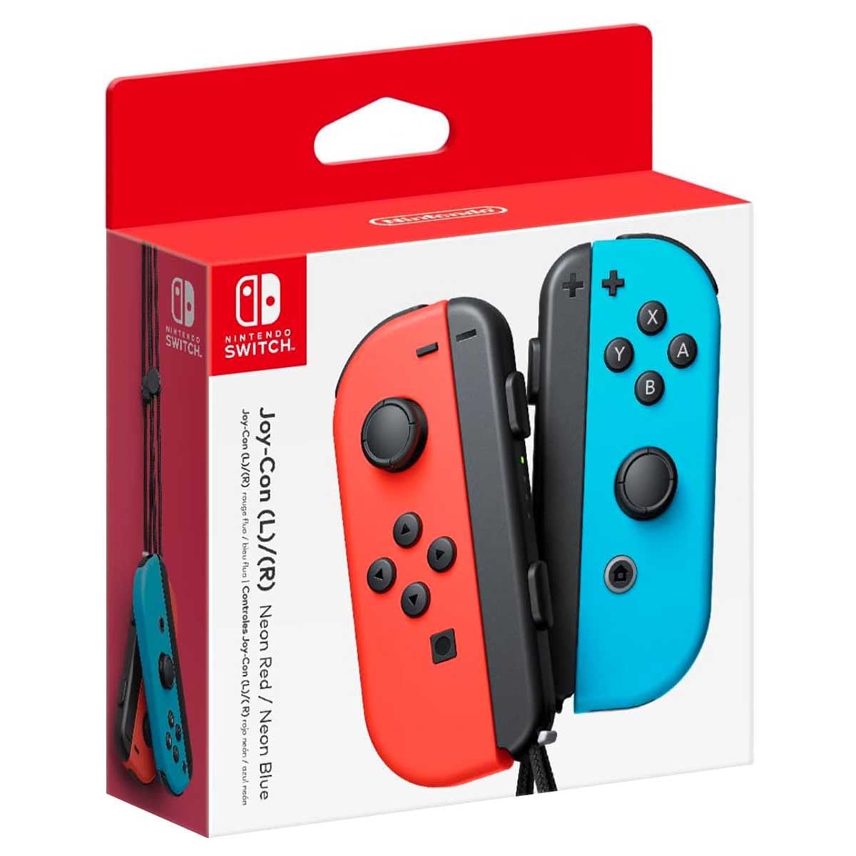 Nintendo Neon Red Joy-Con (L) & Neon Blue Joy-Con (R) Controller Set