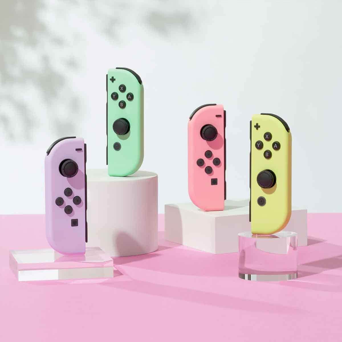 Nintendo Pastel Purple Joy-Con (L) & Pastel Green Joy-Con (R) Controller Set