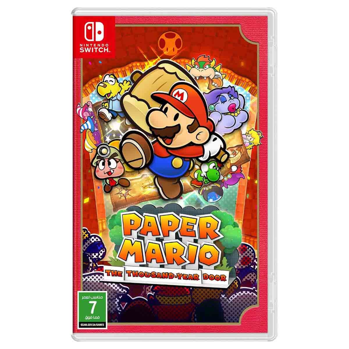 Nintendo Paper Mario The Thousand Year Door (KSA Version) Video Game for Nintendo Switch