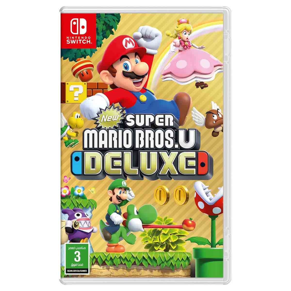 Nintendo Super Mario Bros. U Deluxe (KSA Version) Video Game for Nintendo Switch