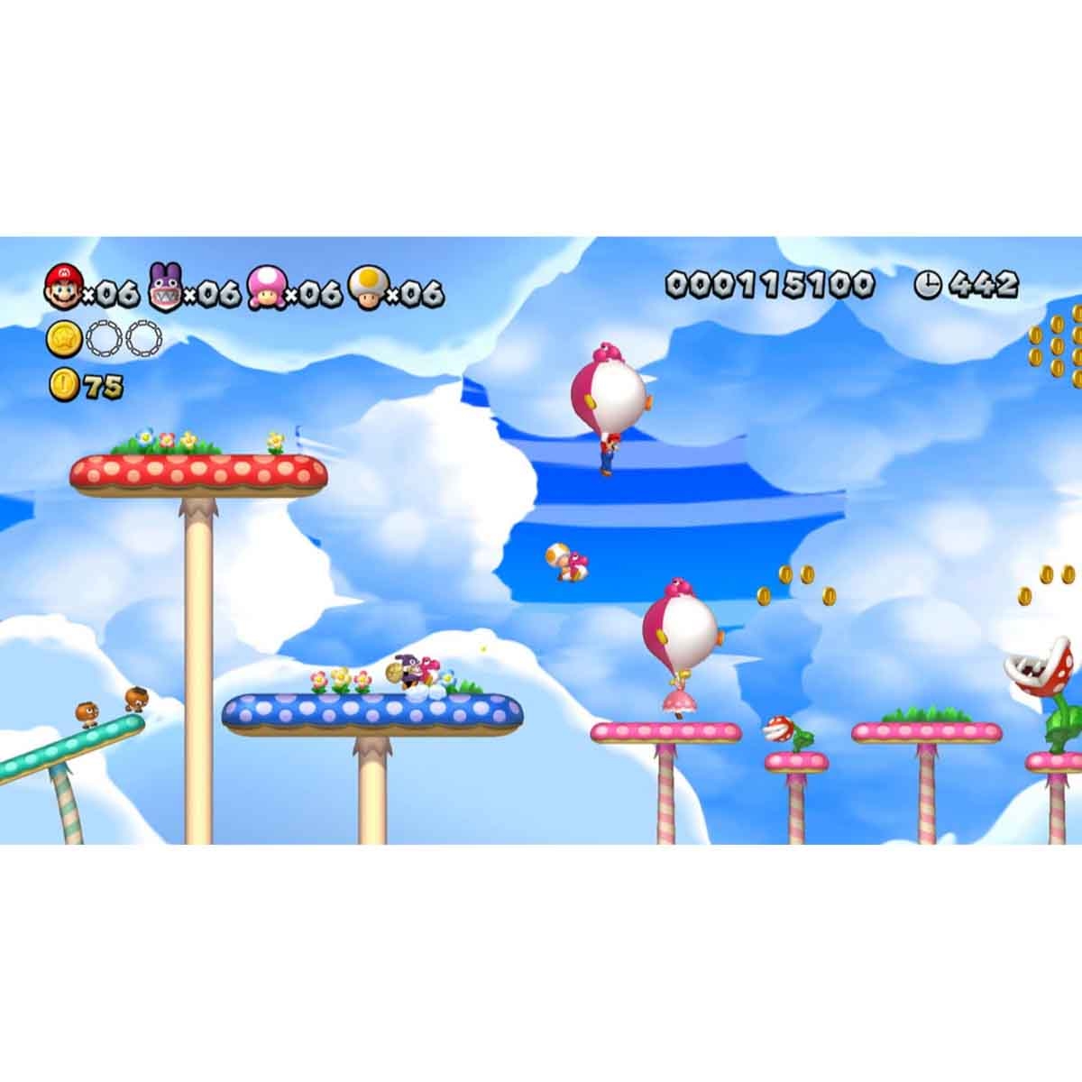 لعبة الفيديو نينتندو سوبر ماريو بروس يو ديلوكس لجهاز نينتندو سويتش