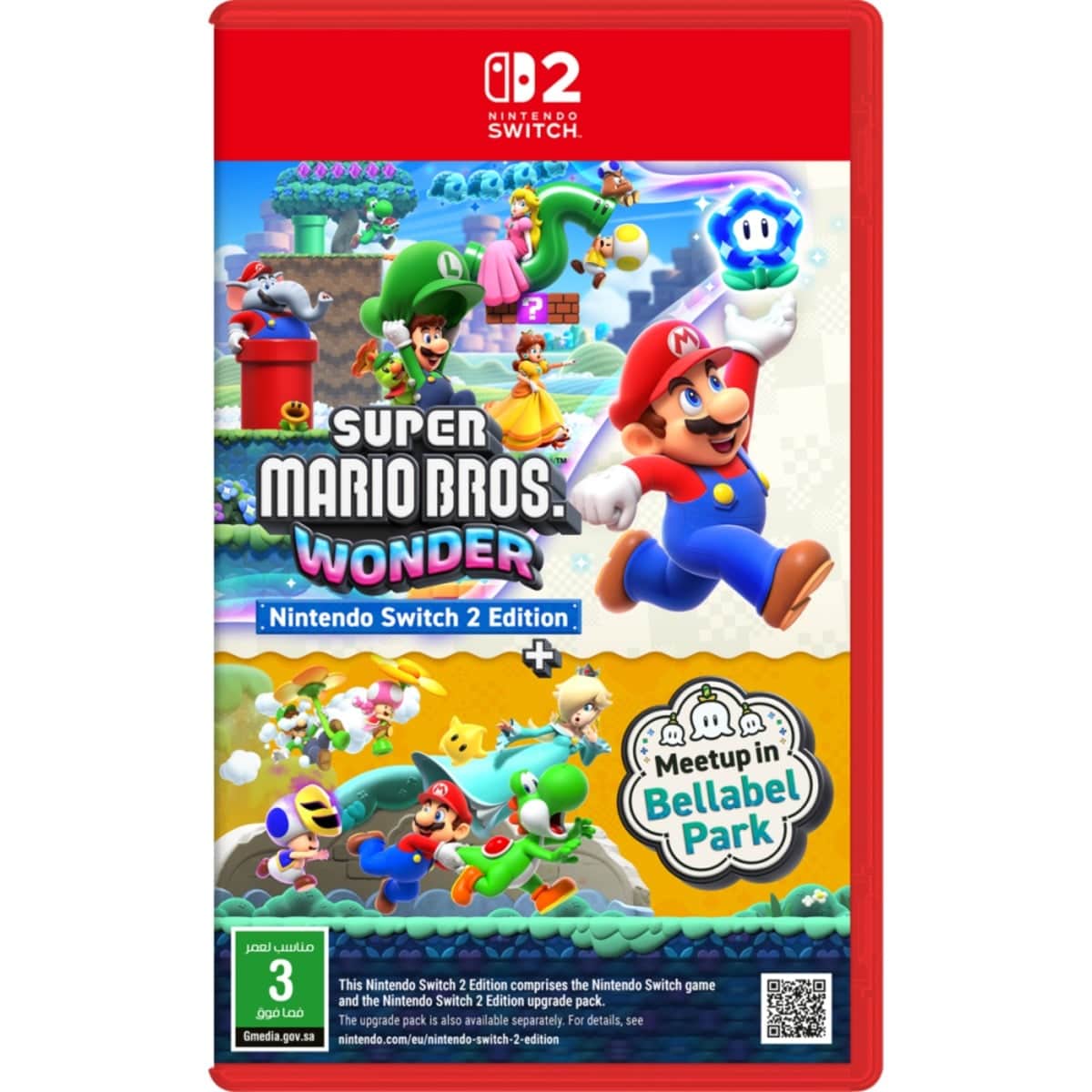 Nintendo Super Mario Bros. Wonder + Meetup in Bellabel Park Video Game for Nintendo Switch2