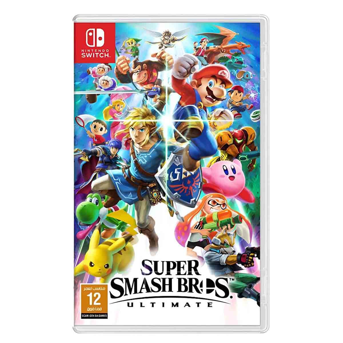 Nintendo Super Smash Bros Ultimate Game (KSA Version) Video Game for Nintendo Switch