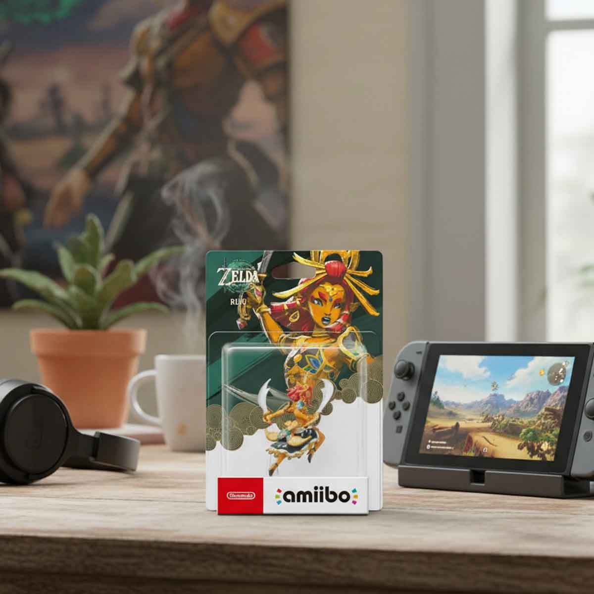 Nintendo Switch 2 Amiibo Riju Action Figure