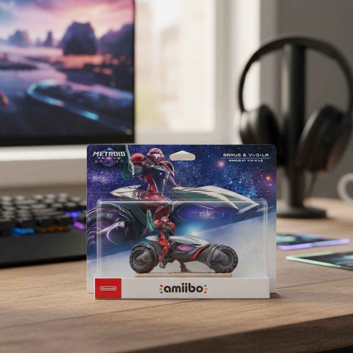 Nintendo Switch 2 Amiibo Samus & Viola Action Figure