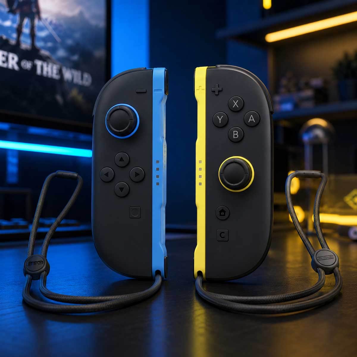 Nintendo Switch 2 L/R Blue/Light Yellow Joy-Con Pair Controllers