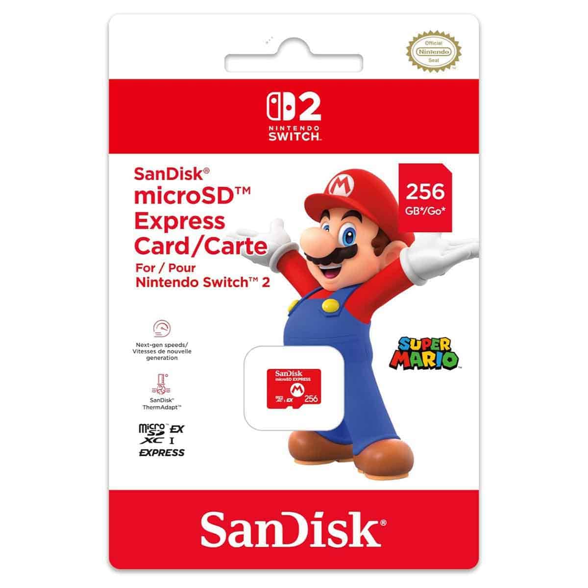 Nintendo Switch 2 Micro SD Express Card