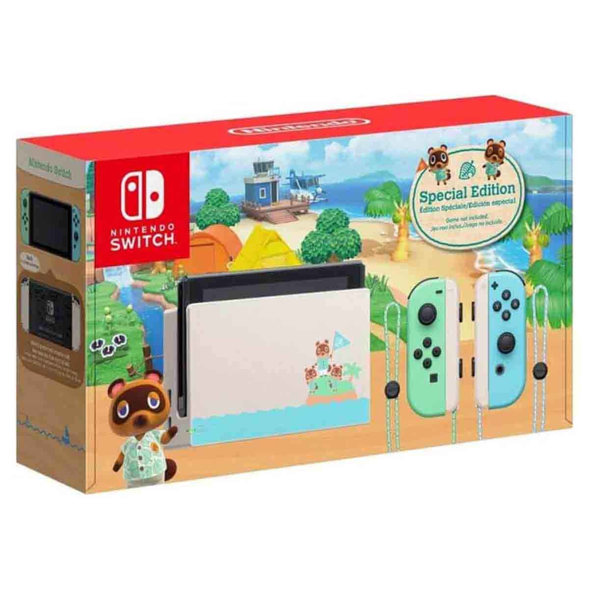 Nintendo Switch New Horizons Edition Animal Crossing Console
