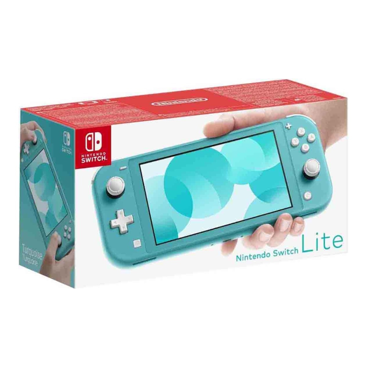 Nintendo Switch Lite Turquoise & Hyrule Edition Gold International Version Console Bundle