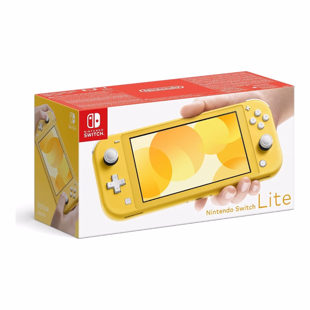 Nintendo Switch Lite Turquoise & Yellow International Version Console Bundle