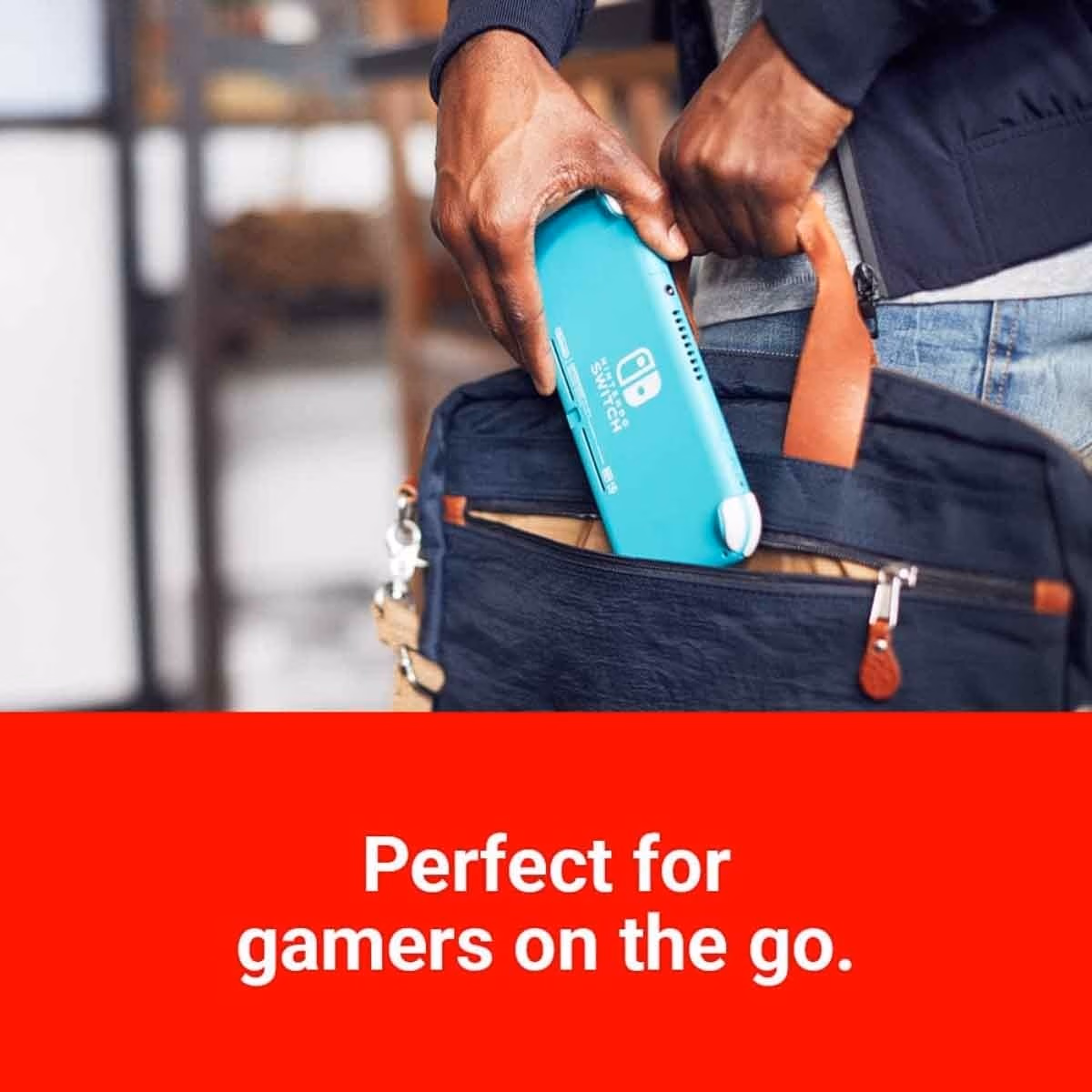 Nintendo Switch Lite Turquoise & Yellow International Version Console Bundle