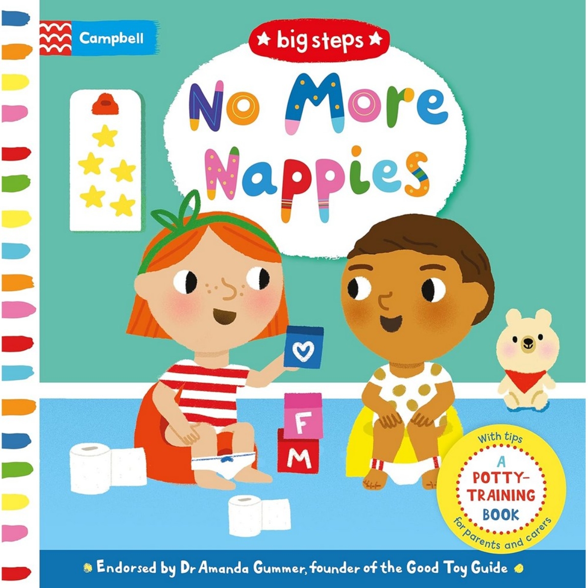 No More Nappies: كتاب تدريب الطفل على استخدام النونية تأليف كامبل بوكس - 22 مارس 2018