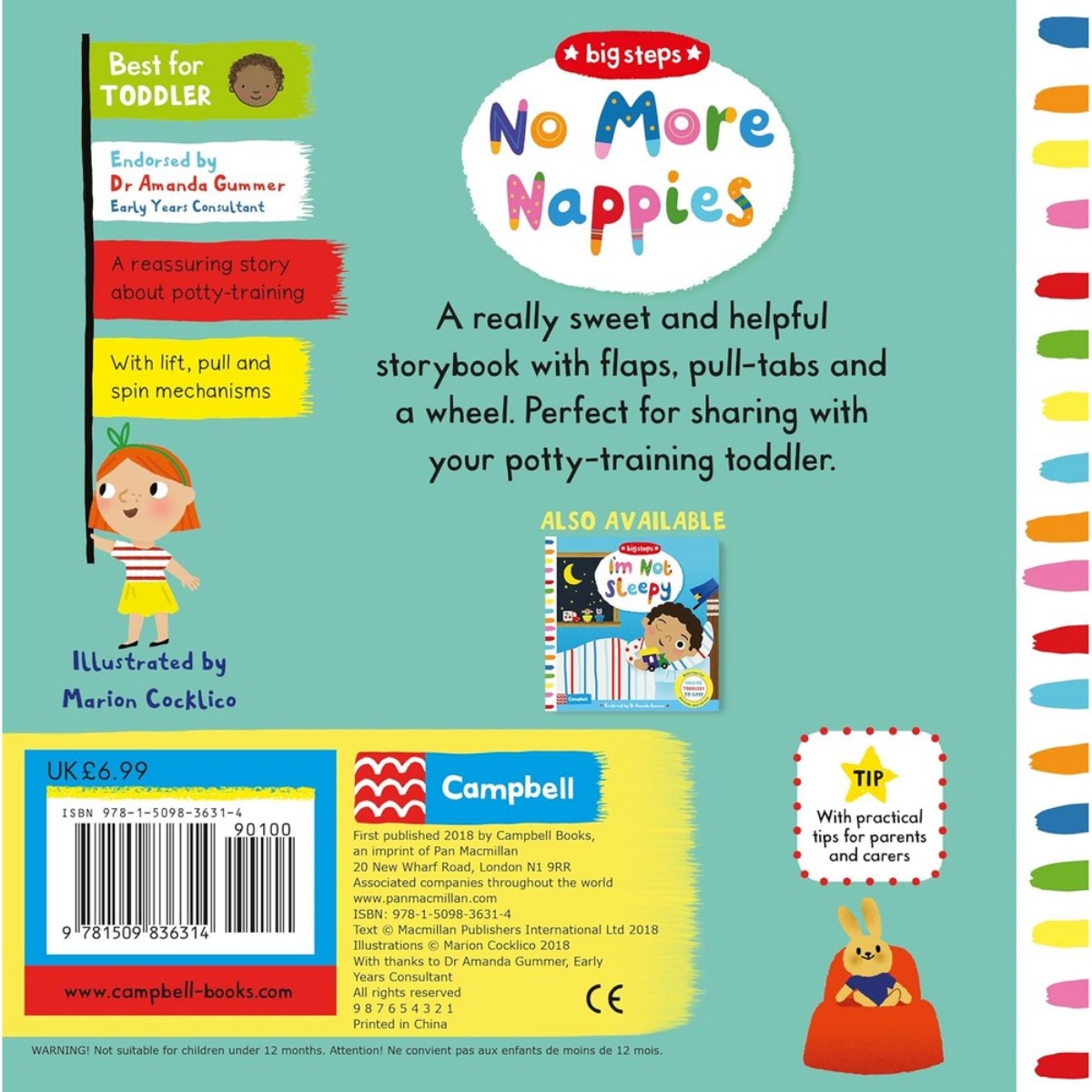 No More Nappies: كتاب تدريب الطفل على استخدام النونية تأليف كامبل بوكس - 22 مارس 2018