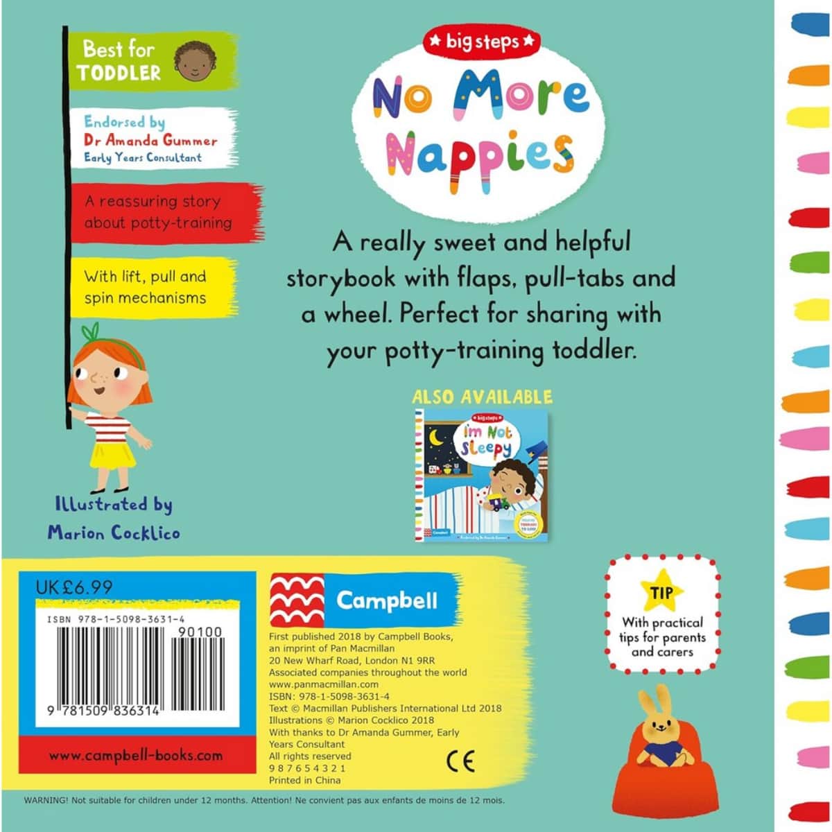 No More Nappies: كتاب تدريب الطفل على استخدام النونية تأليف كامبل بوكس - 22 مارس 2018