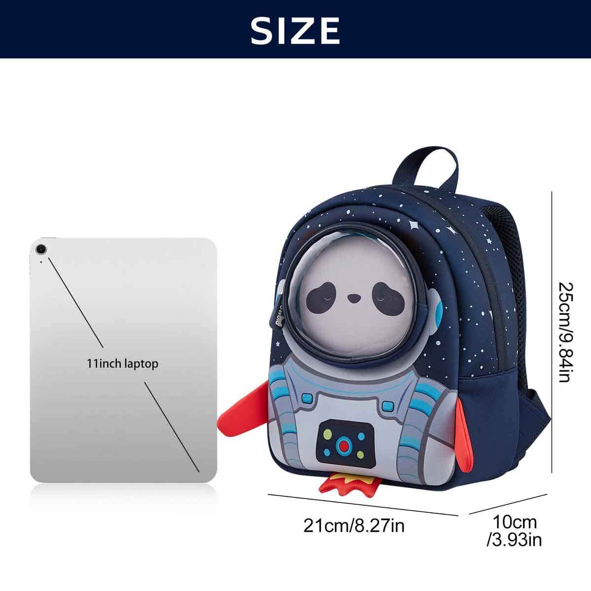 Nohoo 10" Blue 3D Astronaut Kids School Bag/Activity Bag