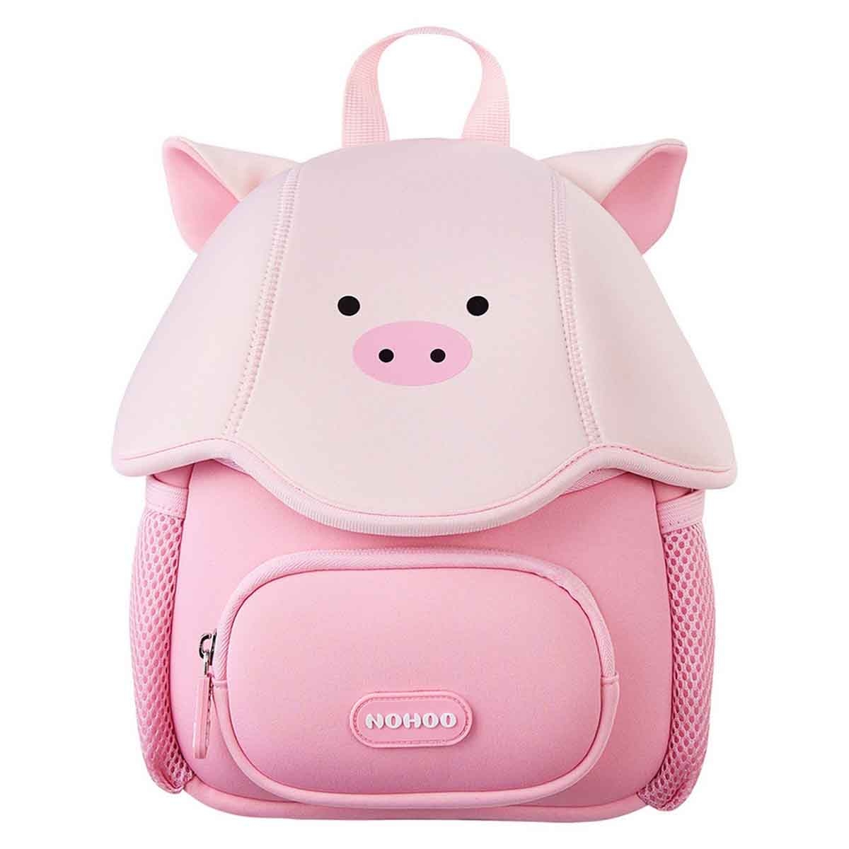 Nohoo 10" 3D Cute Peppa Kids School Bag/Activity Bag