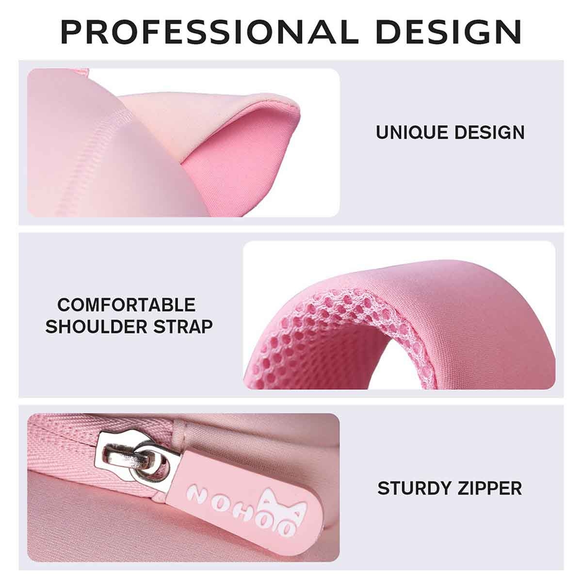 Nohoo 10" 3D Cute Peppa Kids School Bag/Activity Bag