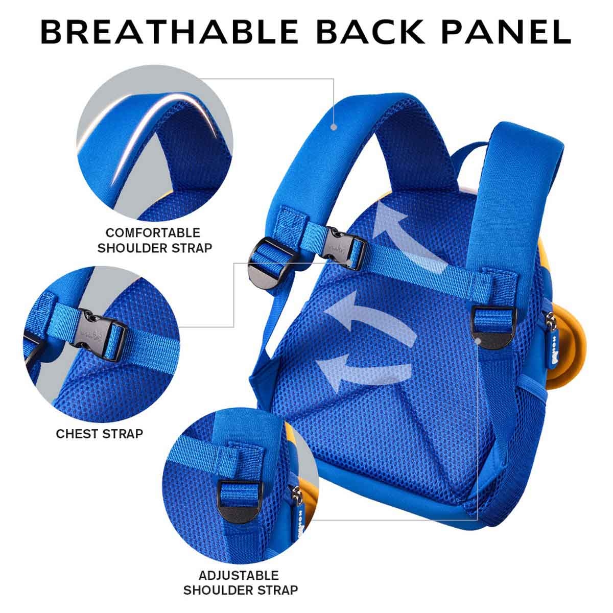 Nohoo 10" 3D Cute Volleyball Kids School Bag/Activity Bag