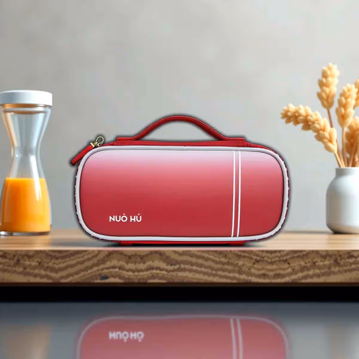 Nohoo Baby Red Ergonomic Pencil Case