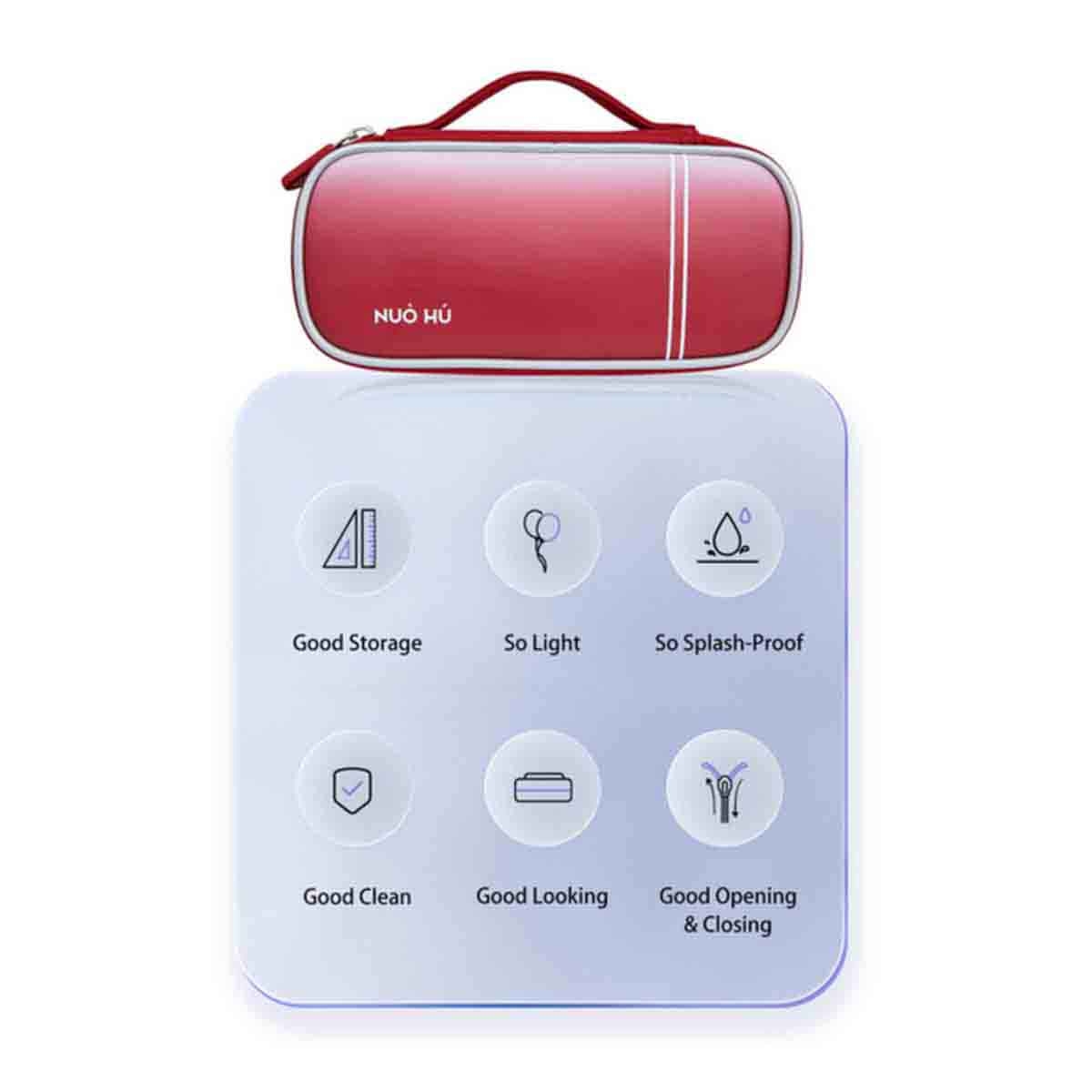 Nohoo Baby Red Ergonomic Pencil Case