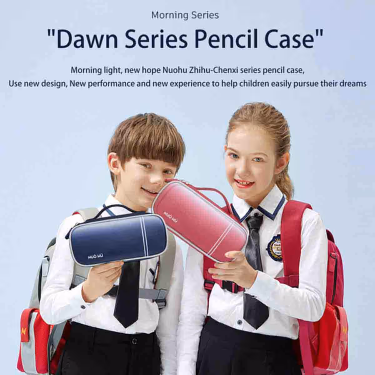 Nohoo Baby Red Ergonomic Pencil Case
