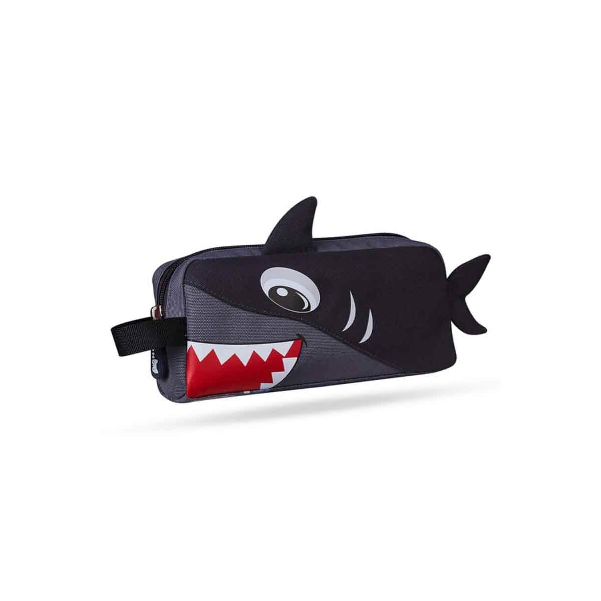 Nohoo Kids 16" Shark 3-in-1 School Bag with Lunch Bag & Pencil Case