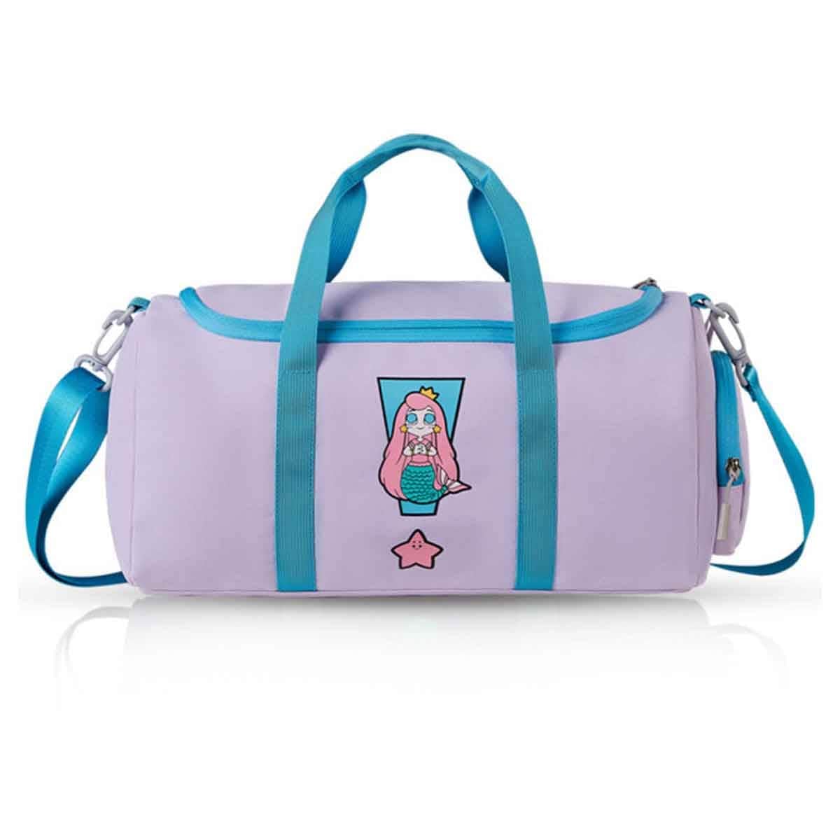 Nohoo Mermaid Purple Kids Duffle Bag