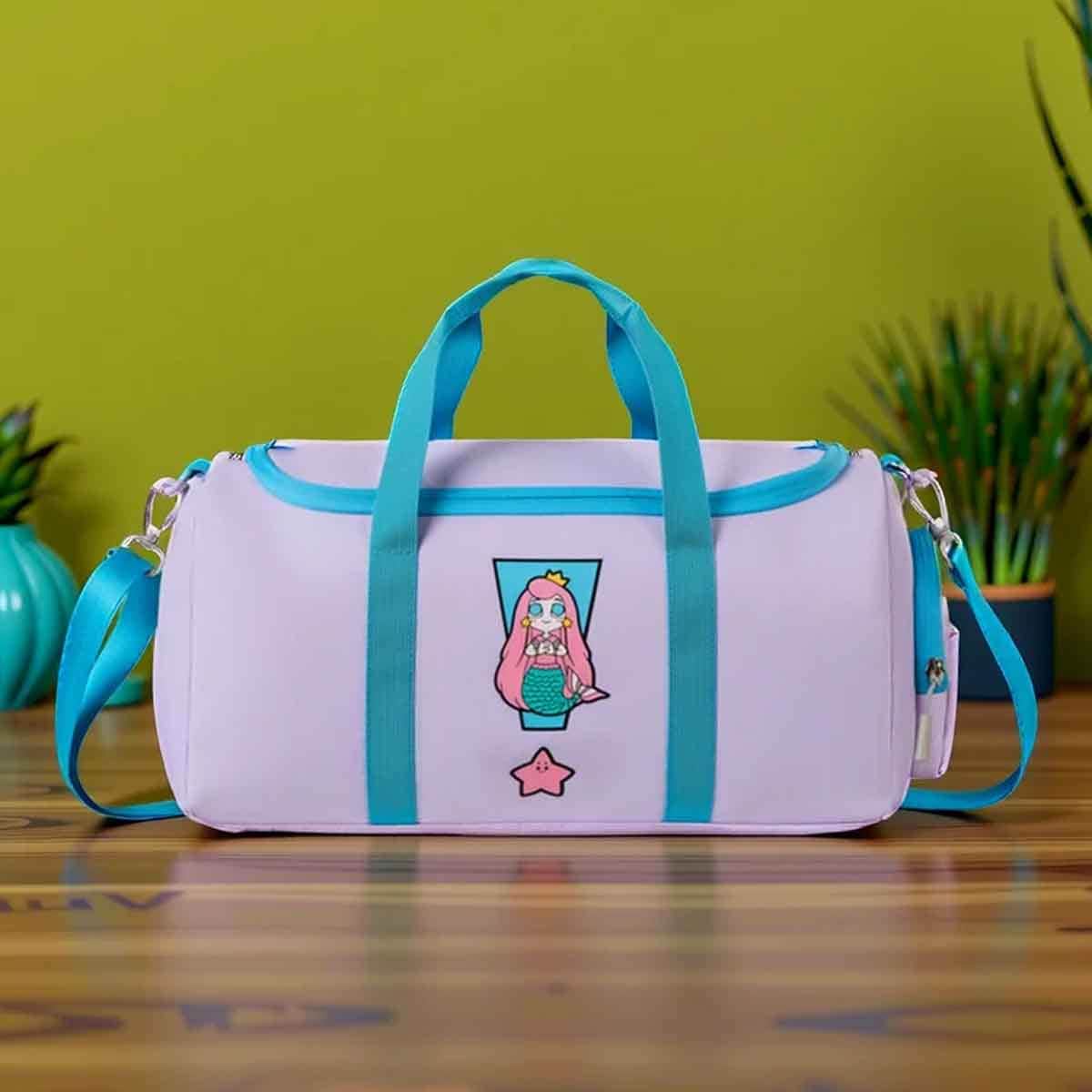 Nohoo Mermaid Purple Kids Duffle Bag