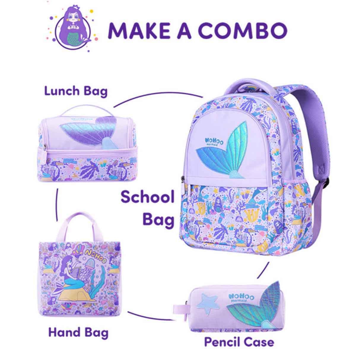 Nohoo Mermaid Kids Insulated Lunch Bag