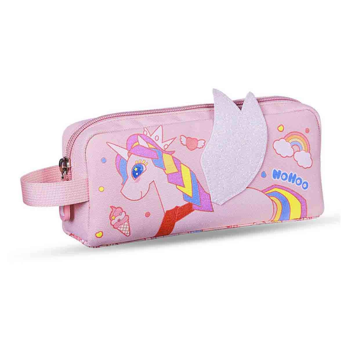 نوهو حقيبة أقلام/ألوان للأطفال بتصميم يونيكورن