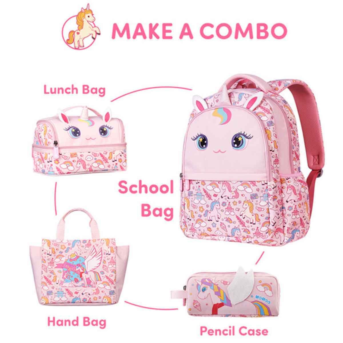 Nohoo Unicorn Kids Pencil Case/Color Bag