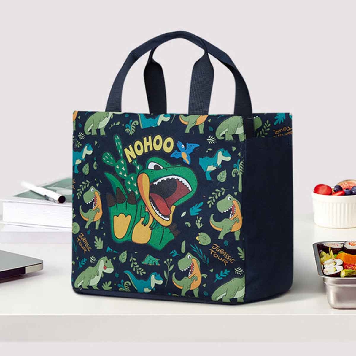 Nohoo Dino Kids Tuition Bag/Hand Lunch Bag
