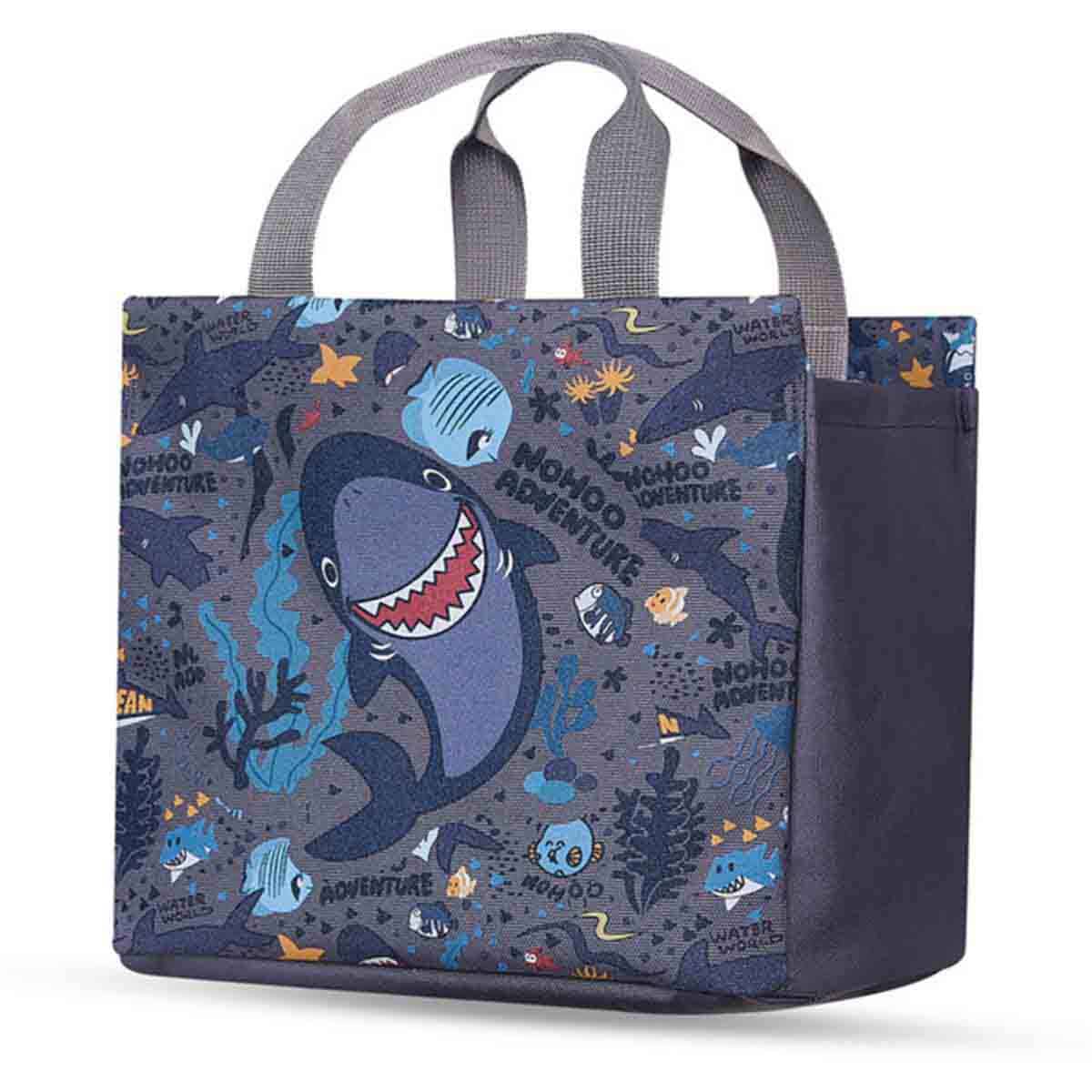 Nohoo Shark Kids Tuition Bag/Hand Lunch Bag