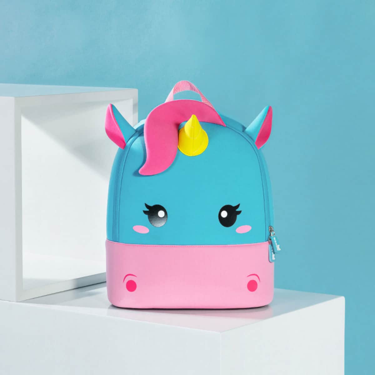 Nohoo Pink Unicorn Wow Backpack Unisex, 3-4 Years