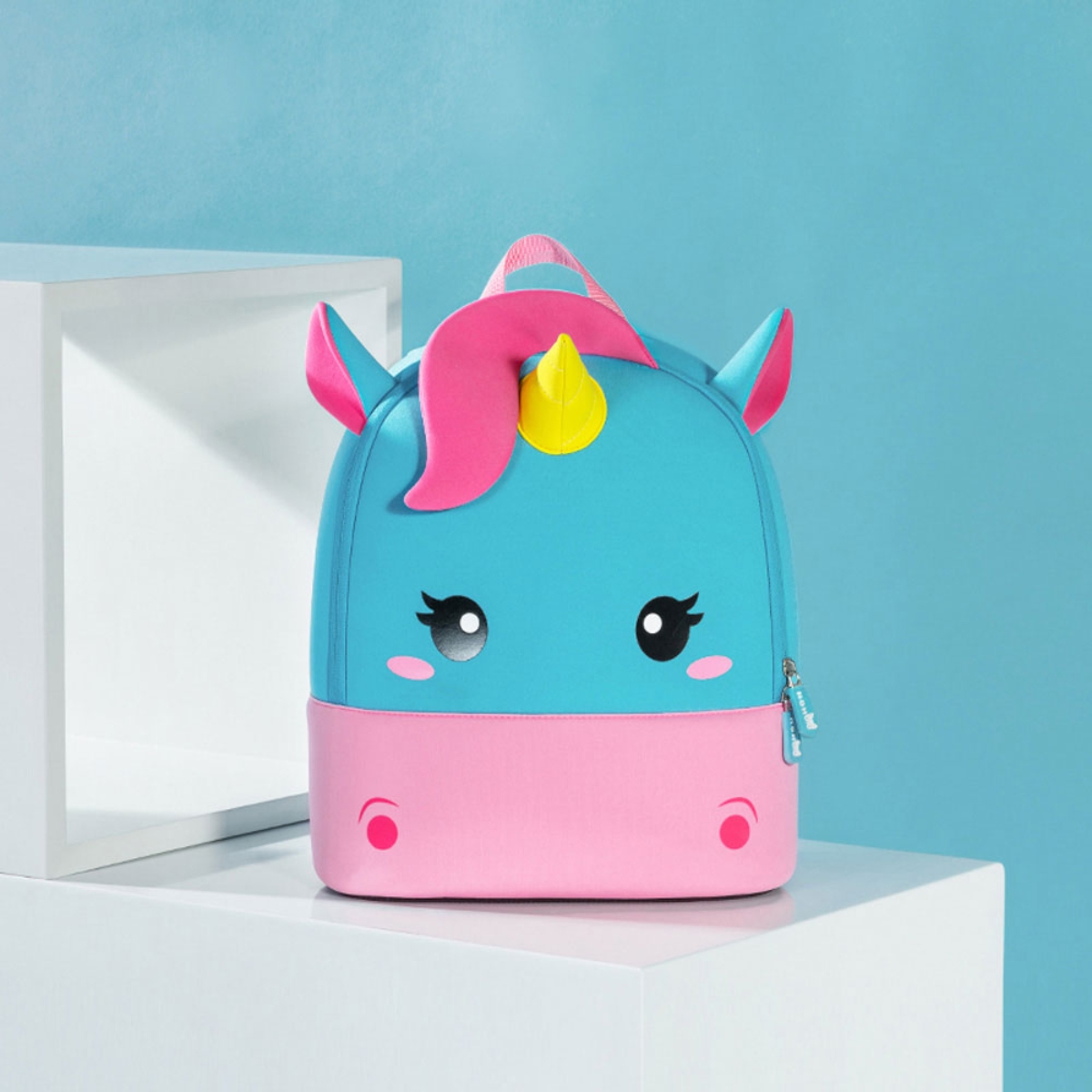 Nohoo Pink Unicorn Wow Backpack Unisex, 3-4 Years